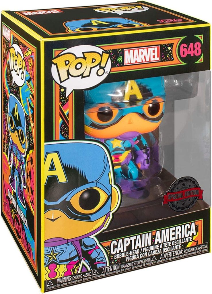 Buy Pop! Captain America (Facet) at Funko.