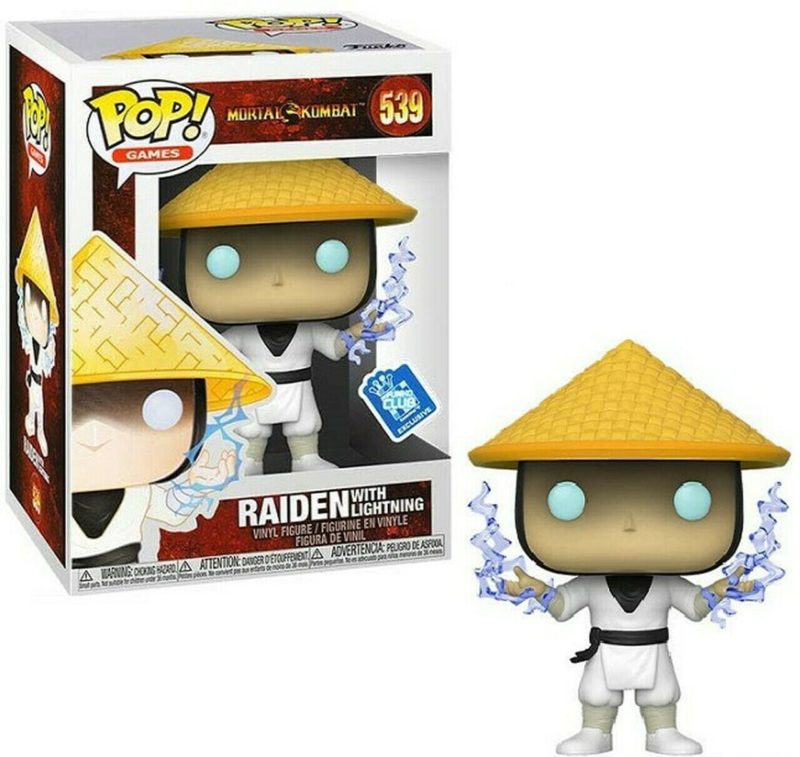 Funko POP! Games Mortal Kombat Raiden with Lightning Limited Edition