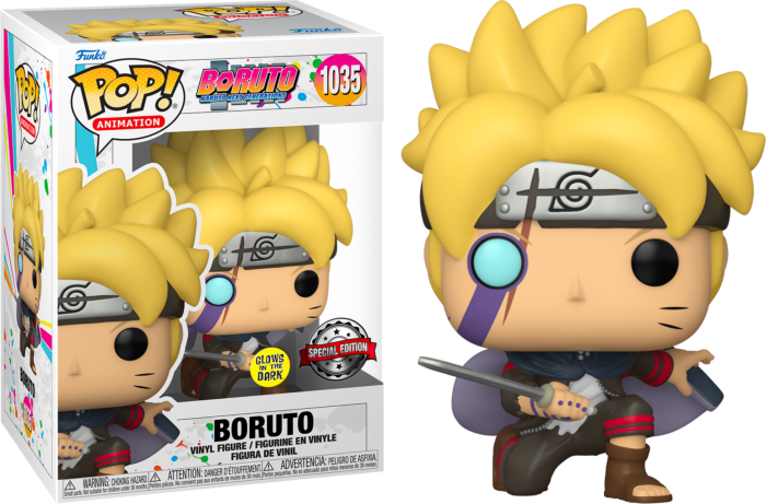 Boruto Sarada with Sharingan Glow-in-the-Dark Funko Pop! Vinyl