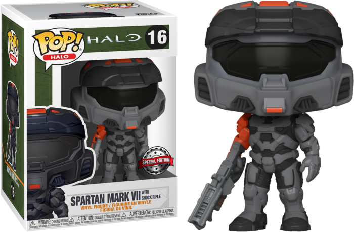 Funko POP! Halo Spartan Mark VII with Shock Rifle Limited Edition - LJ ...