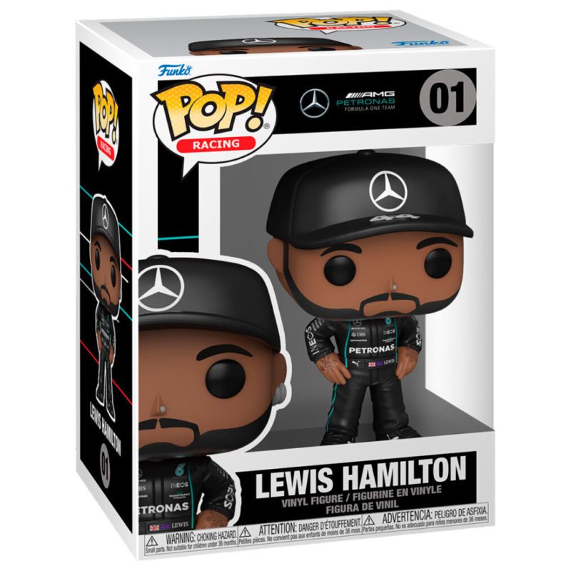 Funko POP! Racing Formula 1 Mercedes AMG Petronas Lewis Hamilton - Image 2