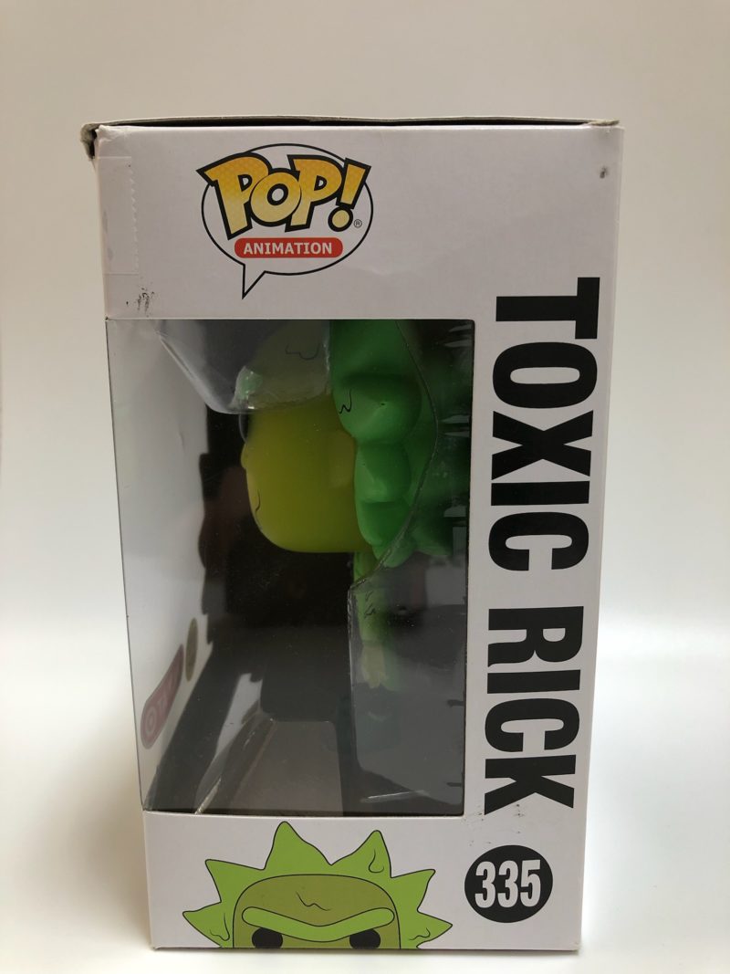 Funko POP! Animation Rick & Morty - Toxic Rick Glow in the Dark Limited ...