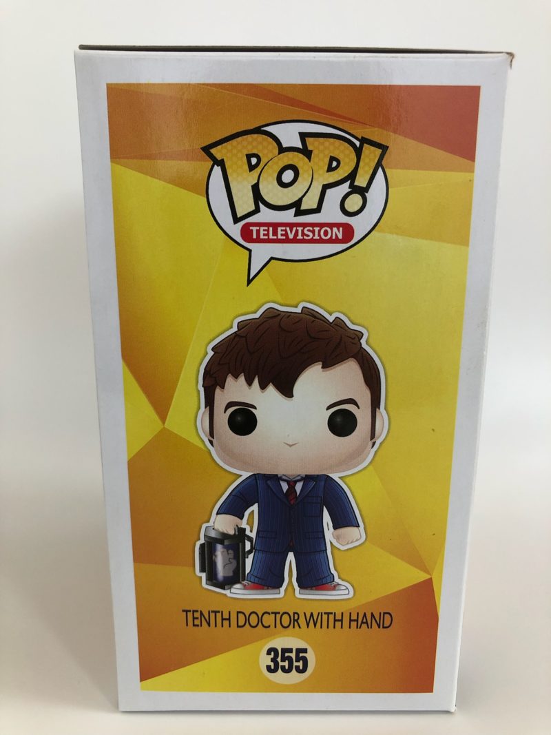 Funko POP! Television Doctor Who Tenth Doctor with Hand - Imperfect Box