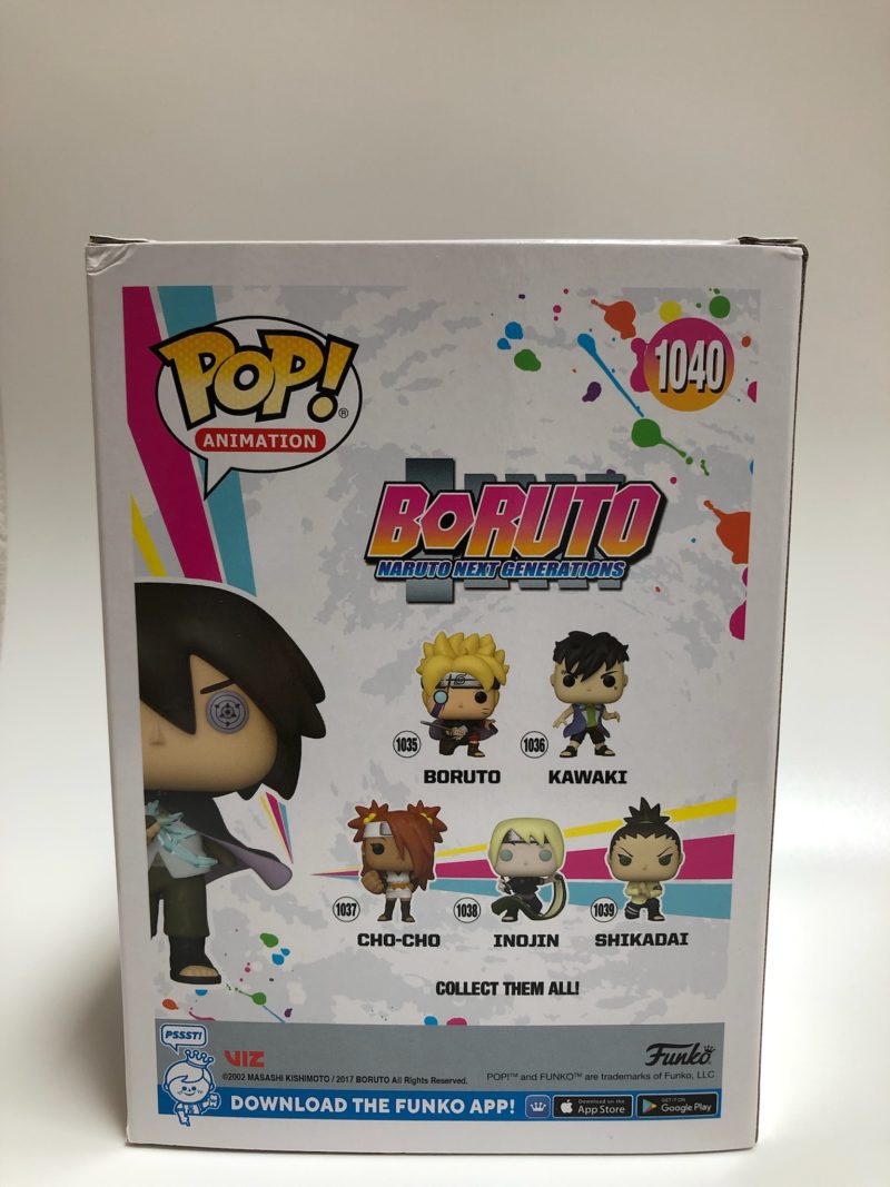 Pop! Boruto: Naruto Next Generations 1040 - Sasuke Sharingan Special Edition