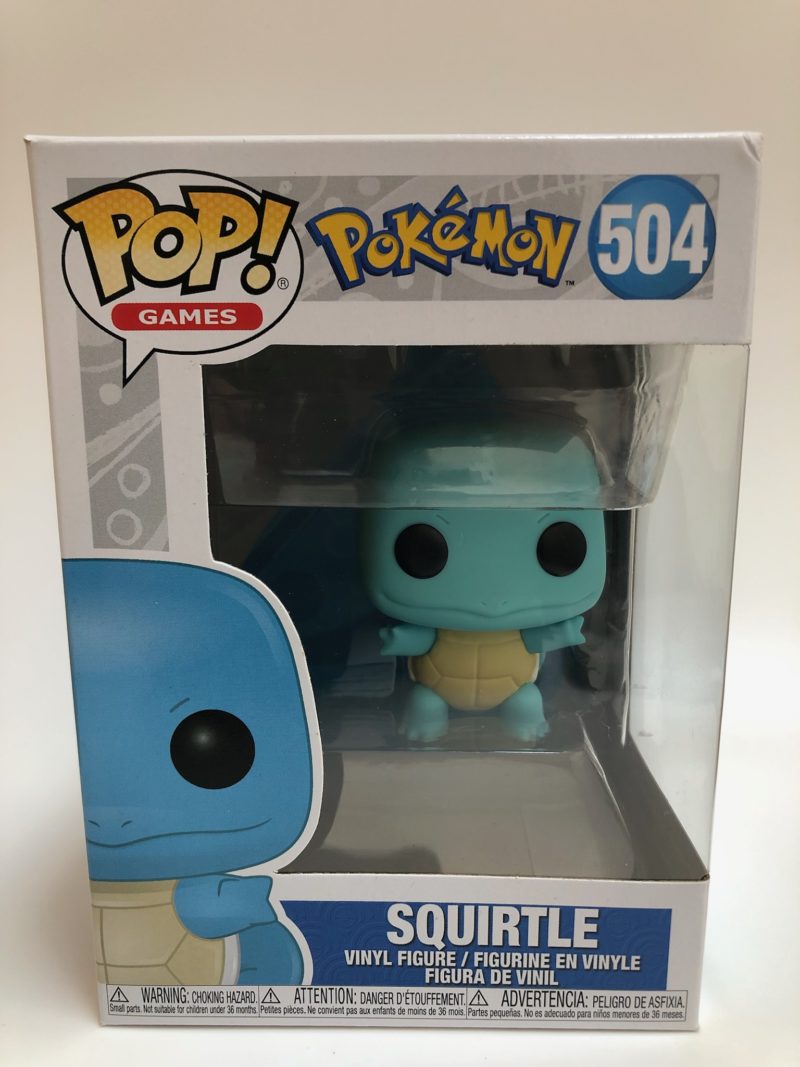 Figurine - Pop! Games - Pokémon - Carapuce - N° 504 - Funko