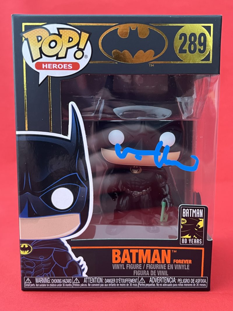 Funko POP! Heroes Batman Forever Signed by Val Kilmer with Authentication -  LJ Shop - Swiss Online Shop