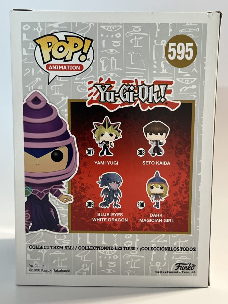 Funko POP! Animation Yu-Gi-Oh! Dark Magician Limited Edition Hot Topic ...