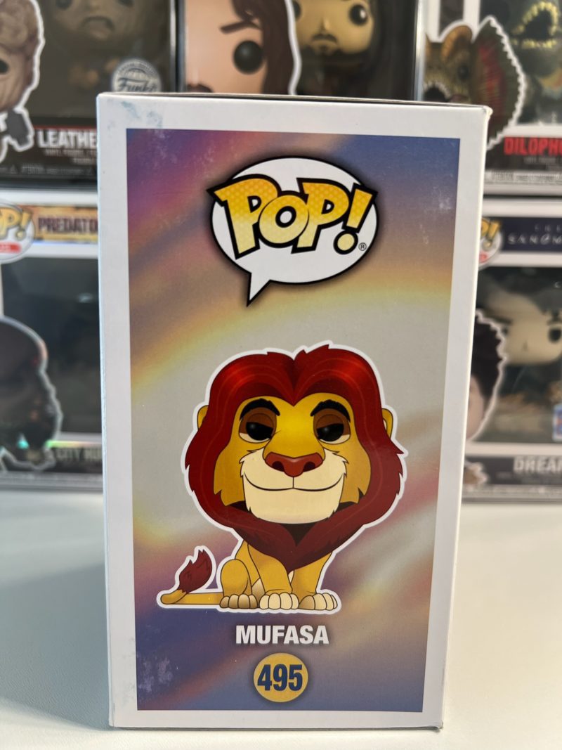 Funko POP! The Lion King Mufasa Flocked Limited Edition Target - Imperfect Box - Image 2