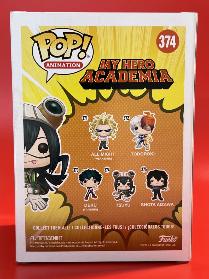 Funko POP! Animation My Hero Academia Tsuyu Signed by Monica Rial with ...