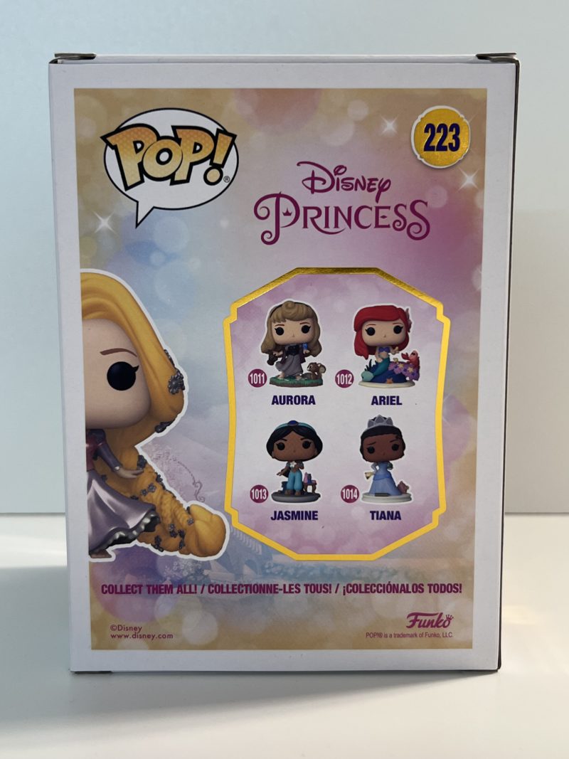 Funko POP Disney Exclusive Princess Rapunzel With Pin # 223 Limited Edition  NIB