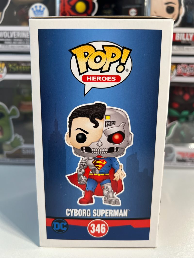 Funko POP! Heroes Superman - Cyborg Superman Edition Limitée Summer Convention 2020 - Boîte Imparfaite – Image 2