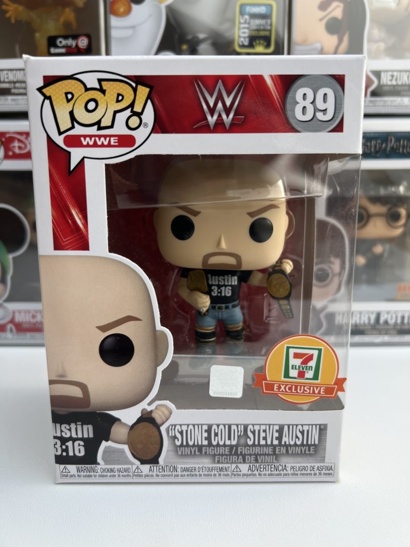 Funko POP! WWE Stone Cold Steve Austin (Two Belts) Metallic Limited  Edition 7-Eleven - Imperfect Box - LJ Shop - Swiss Online Shop