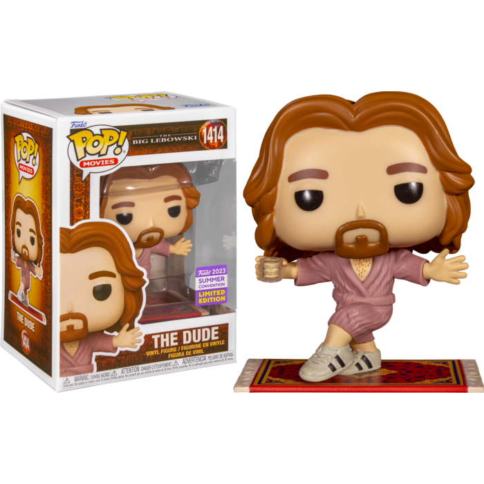 Funko POP! Movies The Big Lebowski The Dude (In Robe) Edition Limitée