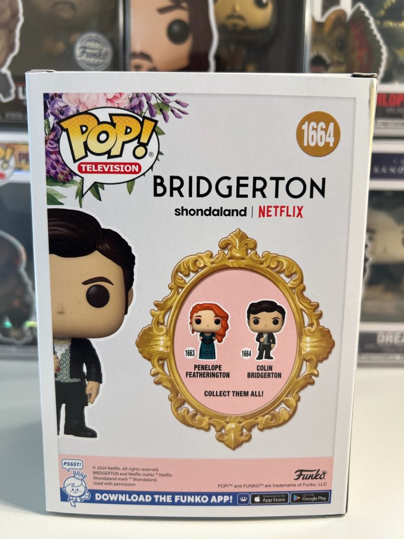 Funko POP! Television Bridgerton Colin Bridgerton - Imperfect Box - Image 3