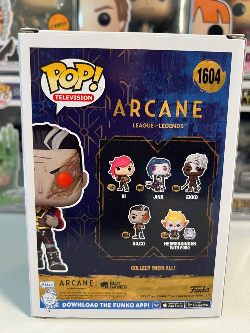 Funko POP! Television Arcane Silco - Boîte Imparfaite – Image 3