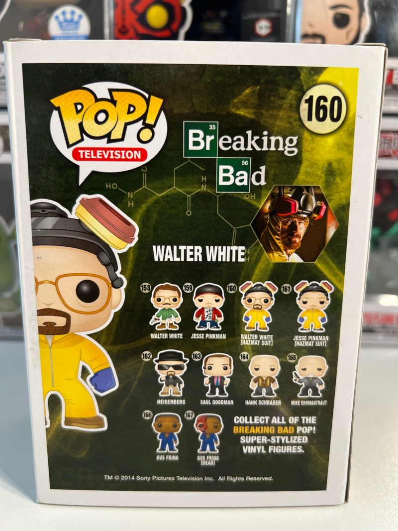 Funko POP! Television Breaking Bad Walter White (Hazmat Suit) - Imperfect Box - Image 3