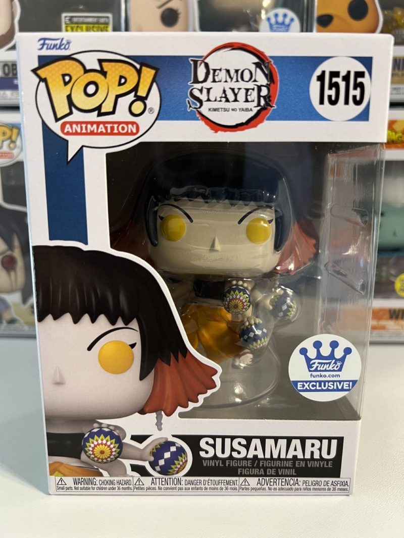 Funko POP! Animation Demon Slayer Susamaru with Temari Ball Limited Edition - Imperfect Box