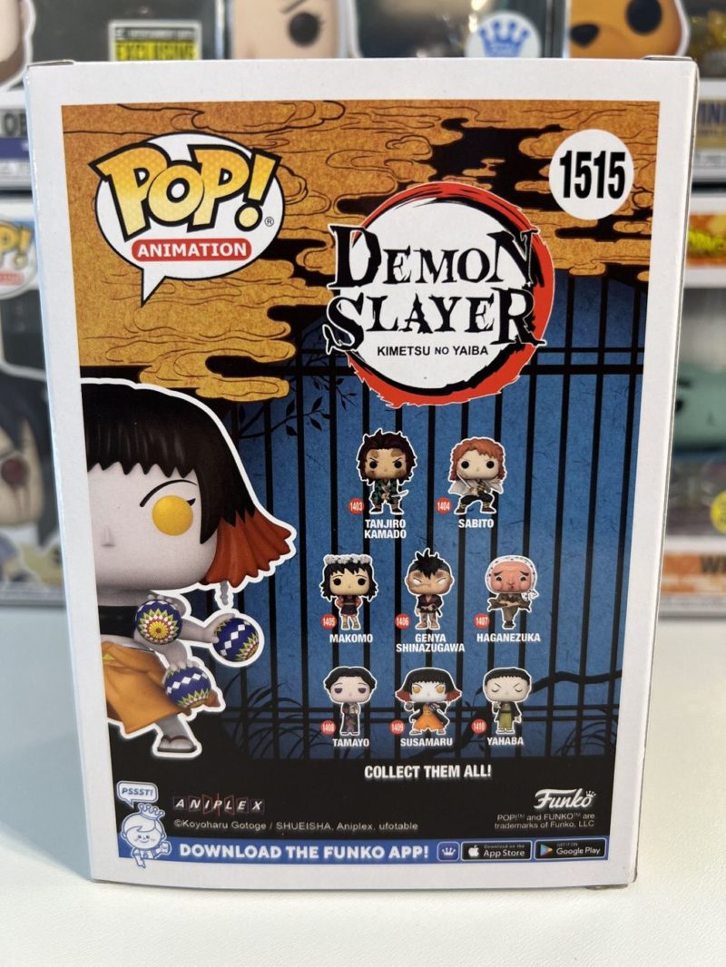 Funko POP! Animation Demon Slayer Susamaru with Temari Ball Limited Edition - Imperfect Box - Image 3