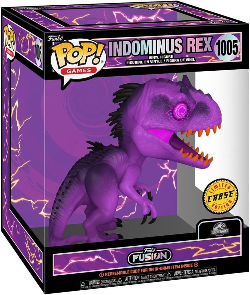 Funko POP! Games Funko Fusion Jurassic World Indominus Rex 15cm Limited Edition Chase