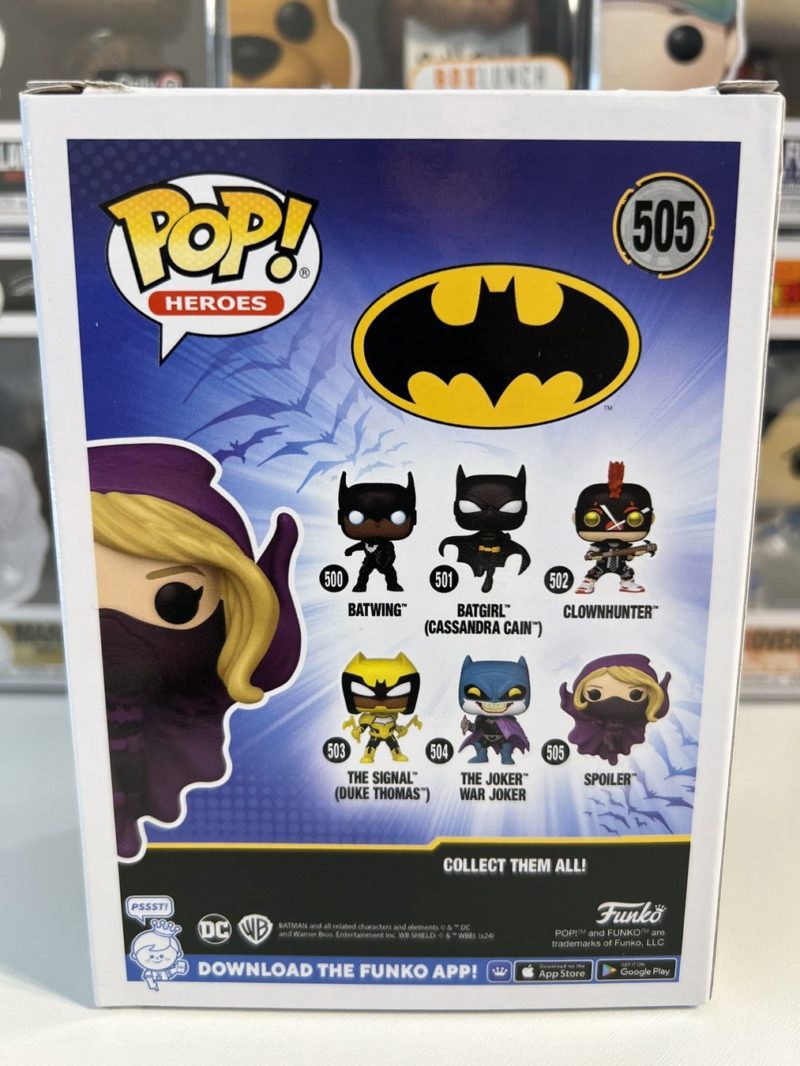 Funko POP! Heroes Batman War Zone - Spoiler - Imperfect Box - Image 3