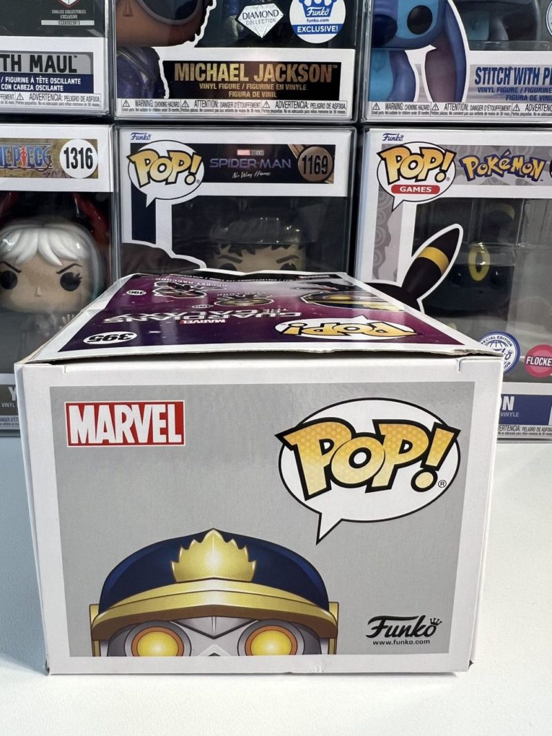 Funko POP! Marvel Star-Lord (Classic) Limited Edition Halloween ComicFest 2018 - Imperfect Box - Image 5