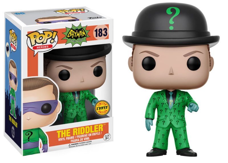 Funko POP! Heroes Batman Classic 1966 TV Series - The Riddler Limitierte Auflage Chase