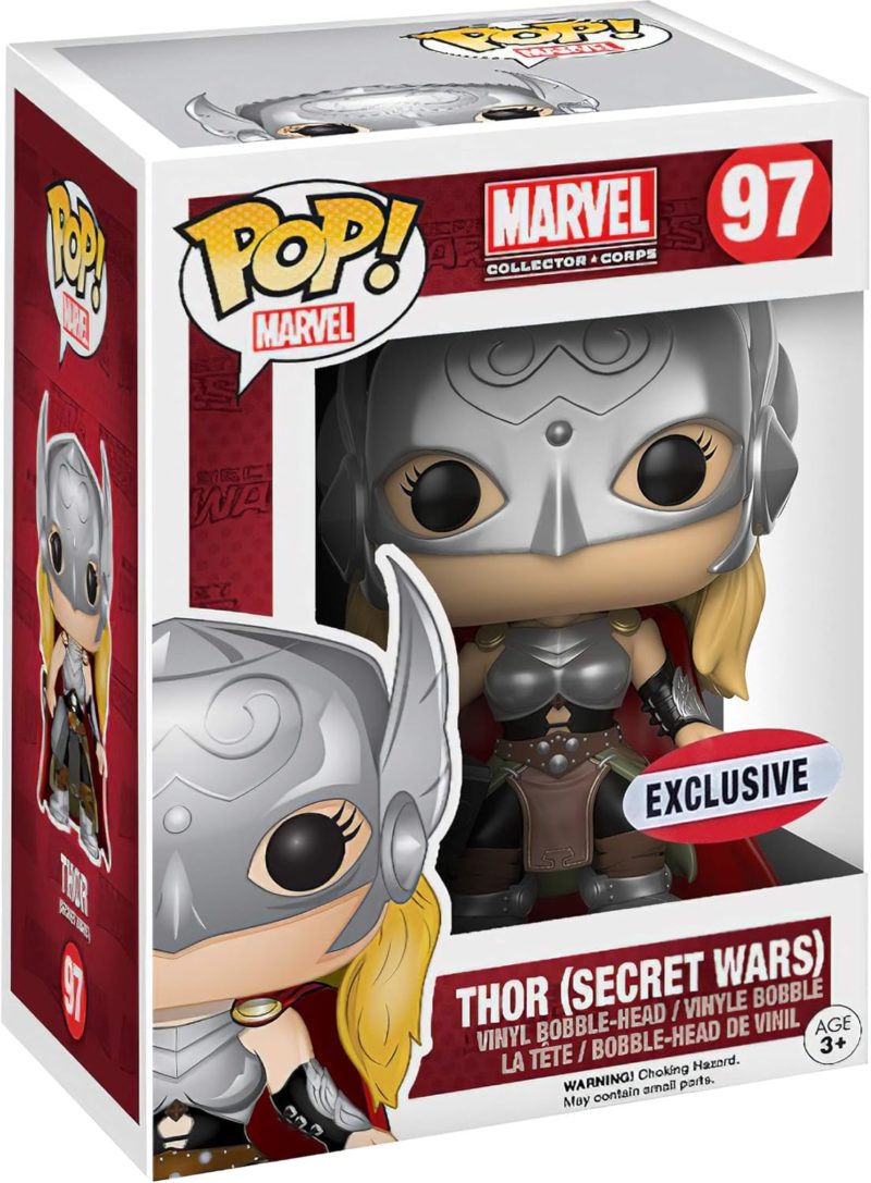 Funko POP! Marvel Thor (Secret Wars) Edition Limitée