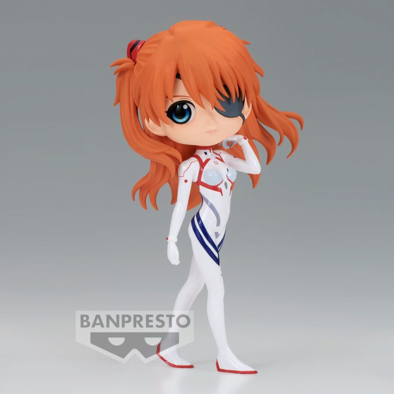 Evangelion 3.0 Asuka Shikinami Langley Plugsuit Style Ver. B Q posket figure 14cm - Image 2